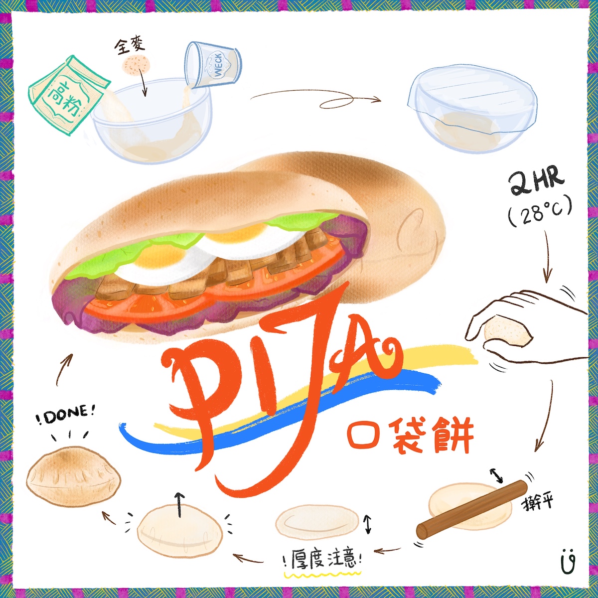 PITA餅@ubakeryu繪食集